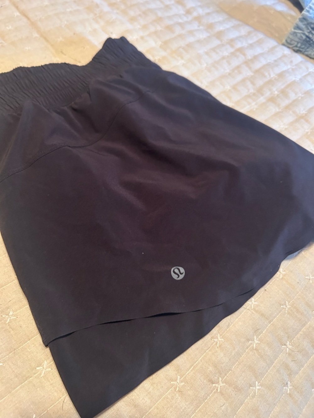 lululemon athletica Black Athletic Shorts Skort - Picture 2 of 7